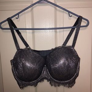 Victoria’s Secret Silver Metallic Bra